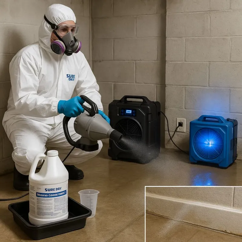 Sanitization and Odor Removal process in West Lafayette, OH