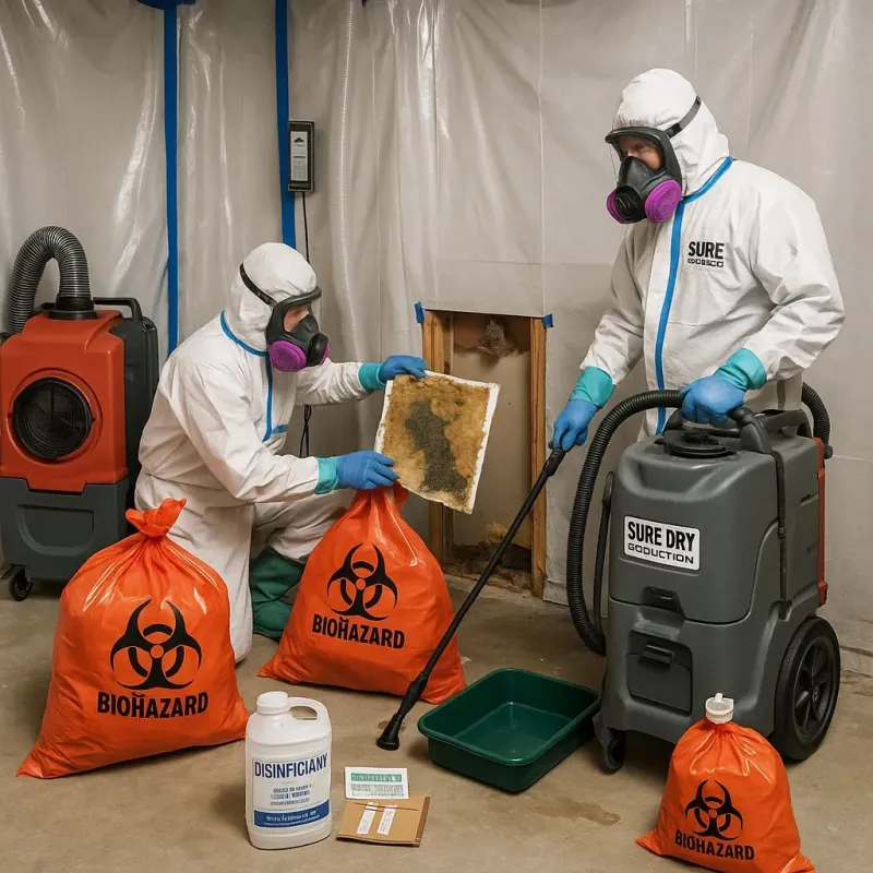 Contaminated Water Handling Protocols process in West Lafayette, OH